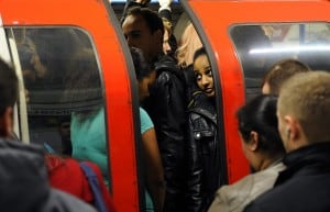 UK COMMUTER FACE CHAOS AS  UNDERGROUND TUBE WORKERS GO ON STRIKE